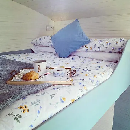 Shepherds Hut Lüks kamp alanı *